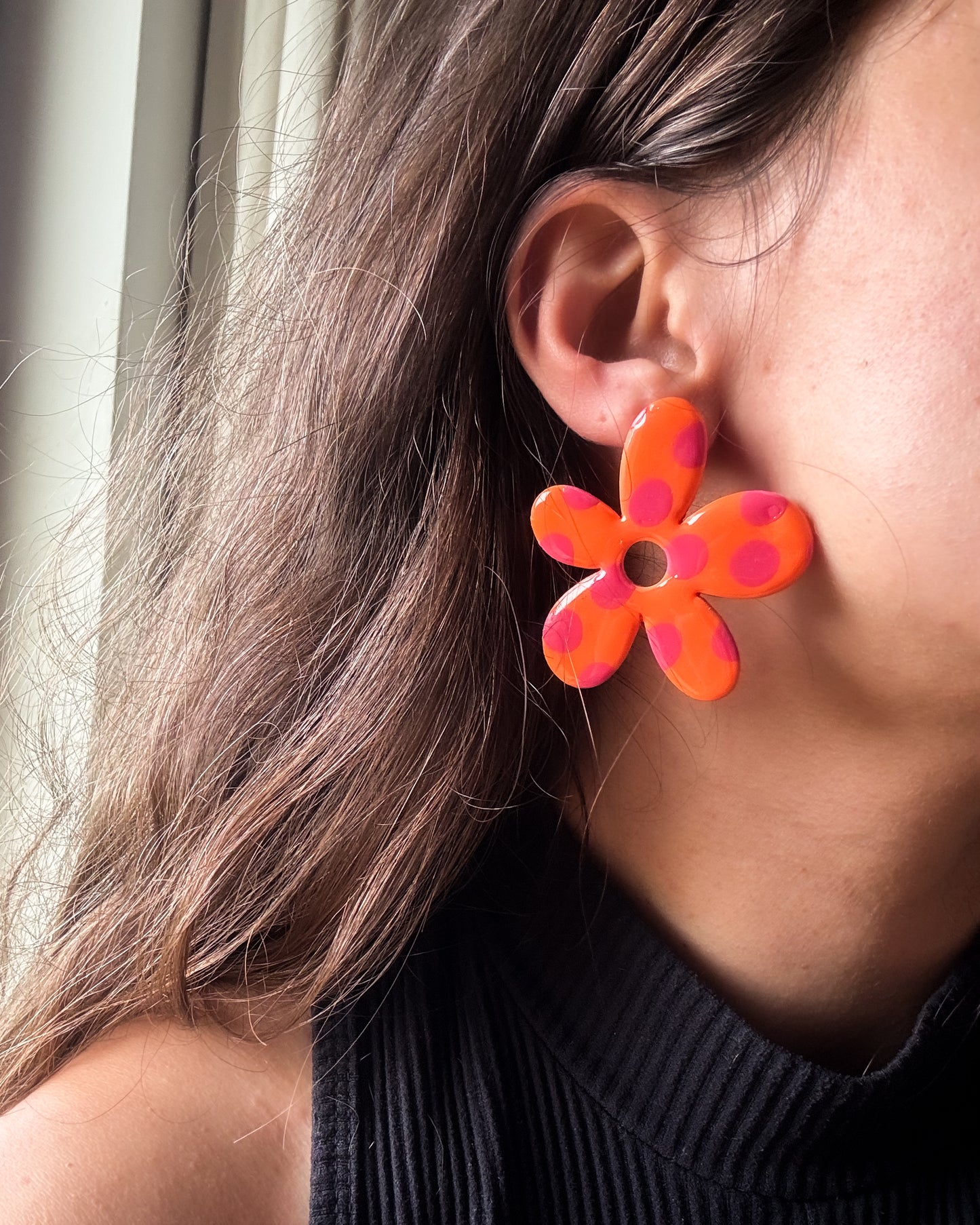 Polka dot flowers