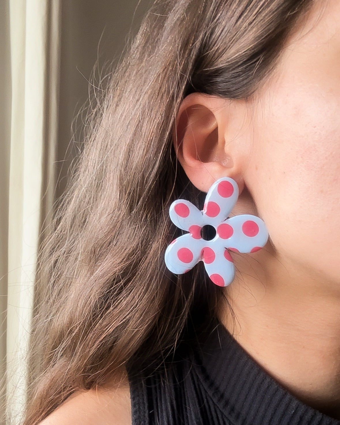 Polka dot flowers