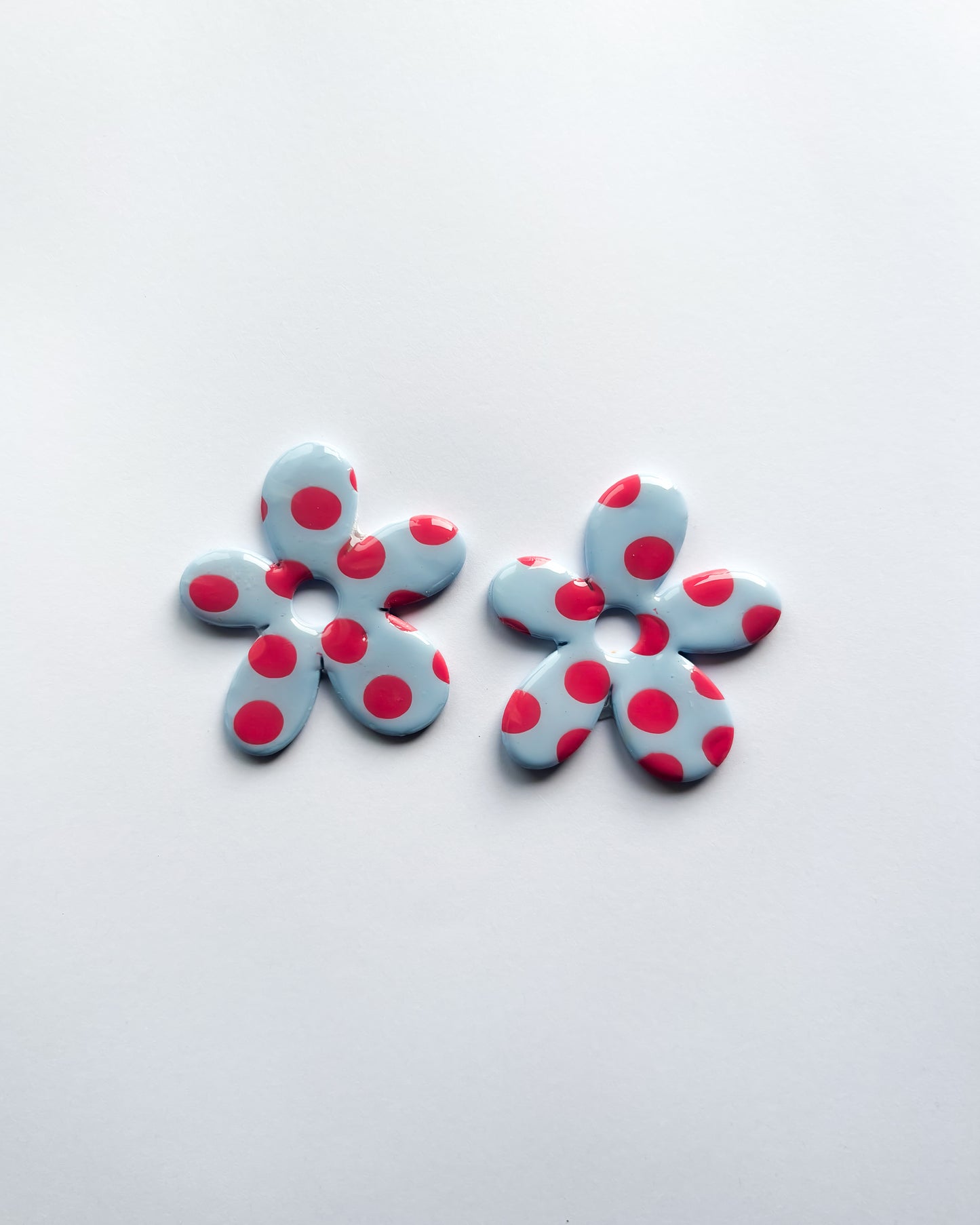 Polka dot flowers