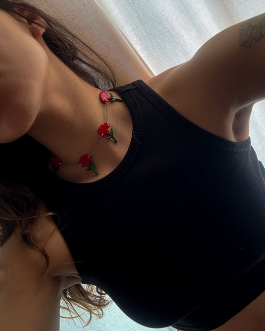 choker cravos médios